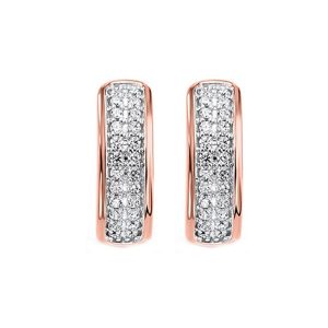 10KT ROSE GOLD DIAMOND 1/4CTW EARRING