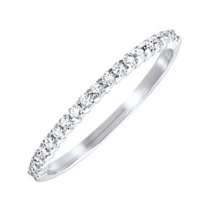 10KT WHITE GOLD DIAMOND 1/6CTW RING