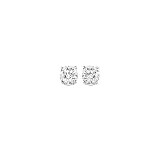 14KT WHITE GOLD DIAMOND 1/4CTW EARRING