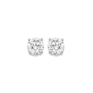 14KT WHITE GOLD DIAMOND 3/4CTW EARRING