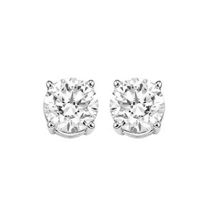 14KT WHITE GOLD DIAMOND 1 1/2CTW EARRING
